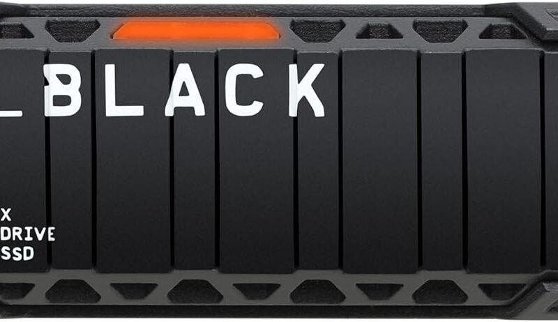 WD_BLACK SN850X NVMe SSD mit Kühlkörper, 2 TB interne SSD, PCIe Gen4, Lesen bis 7.300 MB/s, Schreiben bis 6.600 MB/s – Powered by SanDisk