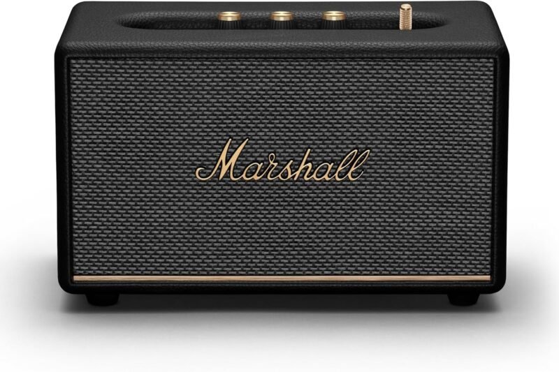 Marshall Acton III Bluetooth-Lautsprecher – Schwarz